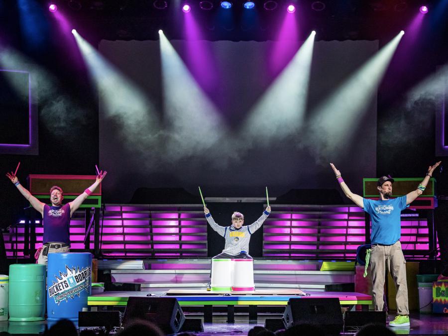 Buckets N Boards Comedy Percussion Show Explore Branson